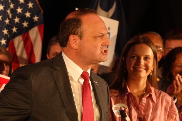 Alan Wilson at a campaign event